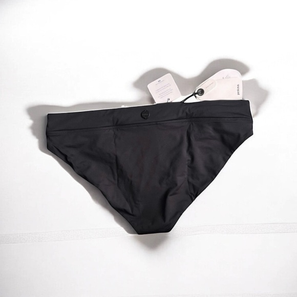 🌻NEW w/tag Prana Size Medium Tulum Bikini Top + Black Summer Wave Bottom Set (1) - Picture 11 of 15